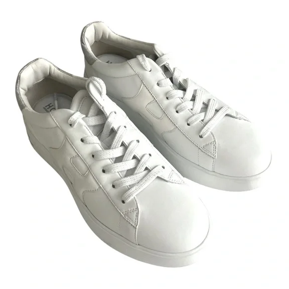 Hogan | Shoes | Hogan White Leather Sneakers Size 4 | Poshmark
